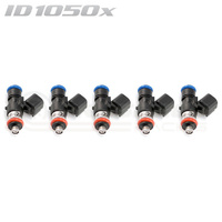 ID1050-XDS Injectors Set of 5, 34mm Length, 14mm Upper & Lower O-Ring - Audi RS3 8P, 8V/TTRS 8J, 8S
