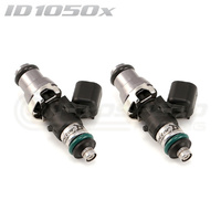 ID1050-XDS Injectors Set of 2, 48mm Length, 14mm Grey Adaptor Top, 14mm Lower O-ring - Can Am Outlander ATV 1000cc
