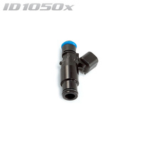 ID1050-XDS Injector Single, 48mm Length, 14mm Top O-Ring, 14mm BLACK Lower Adaptor
