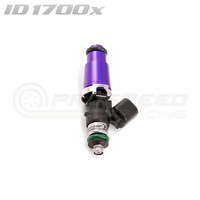 ID1700-XDS Injector Single, 60mm Length, 14mm Purple Top, 14mm Lower O-Ring - Nissan SR20/Toyota 3S-GTE/BMW M3 E30/Mazda MX-5 NC