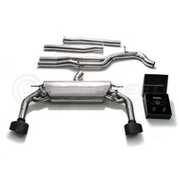 Armytrix Stainless Steel Valvetronic Catback Exhaust System Dual Black Tips Audi RS3 8V Turbo Sportback 2.5L 15-18