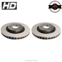 DBA 4000 HD Rotors PAIR - F150 11-13 6 Holes (Rear, 348 x 20mm)