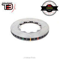 DBA T3 5000 2-Piece Slotted Rotor Ring SINGLE - Subaru WRX 01-07/WRX 09-14/Forester SG/SH/BRZ 12-21, 22+/Toyota 86 GTS (Front, 295 x 25mm)