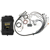 Haltech Elite 2500 Plug 'N' Play ECU + Terminated Harness Kit - GM/Ford/Chrysler V8 w/Bosch EV1 Injectors