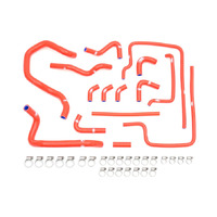 Roger Clark Motorsport by Samco Ancillary Hose Kit Red - Subaru WRX/STI GC8 96-00