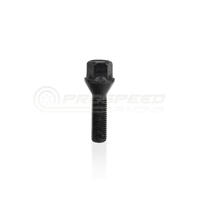 Eibach 43mm Extended Wheel Bolt Black SINGLE - M14x1.25, 17mm Hex, Conical Seat