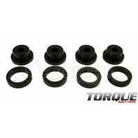 Torque Solution Drive Shaft Carrier Bearing Support Bushings - Mitsubishi Evo 1-10/Galant VR4 HH 90-92