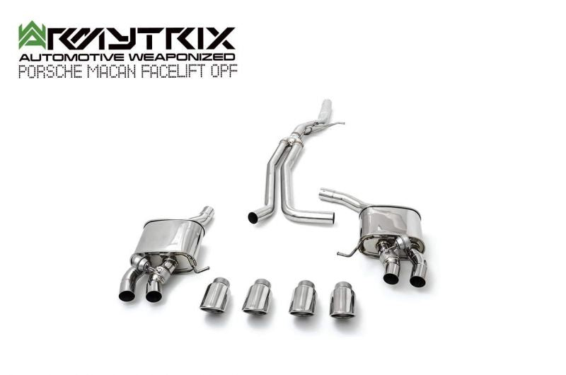Armytrix Stainless Steel Valvetronic Cat Back Exhaust System