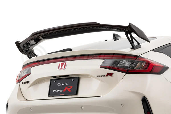 Honda Genuine OEM Carbon Fibre Red Twill Weave Rear Spoiler