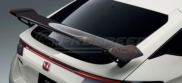 Honda Genuine OEM Carbon Fibre Red Twill Weave Rear Spoiler