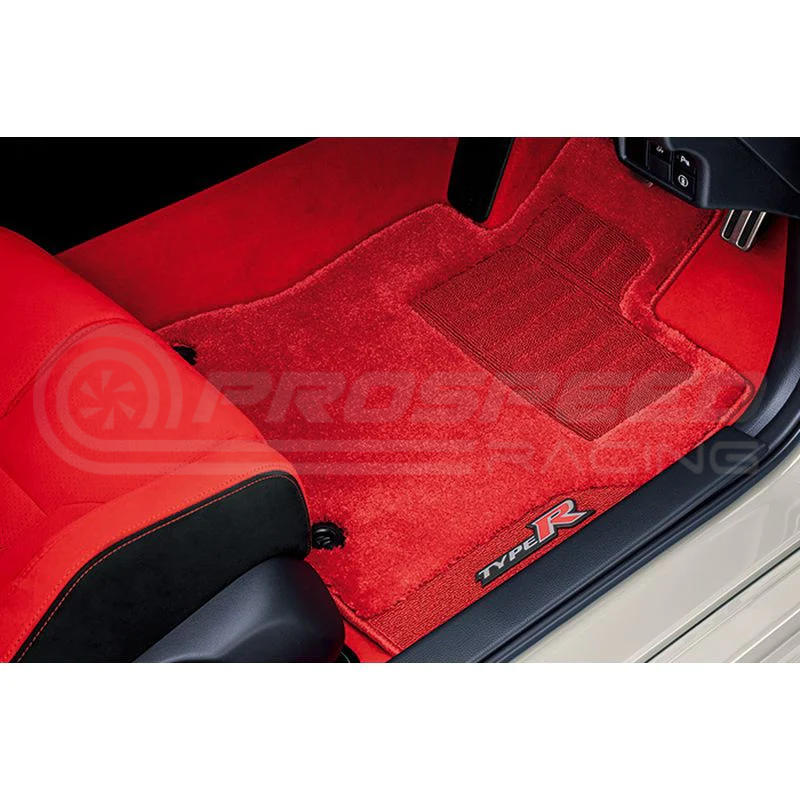 Honda Genuine OEM Red Type-R Floor Mat Set Civic Type-R FL5 22+ 08P15-T60-010 | Pro Speed Racing