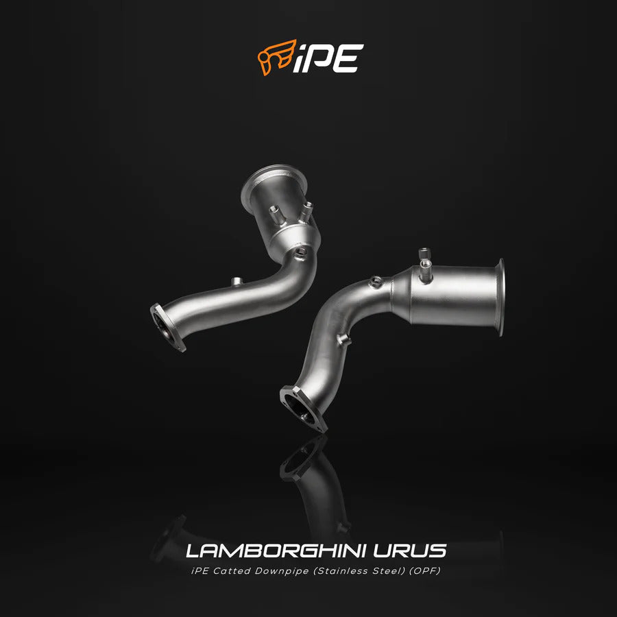 iPE Catless Down Pipes - Lamborghini Urus 0LURS-B0NN0-3 | Pro Speed Racing