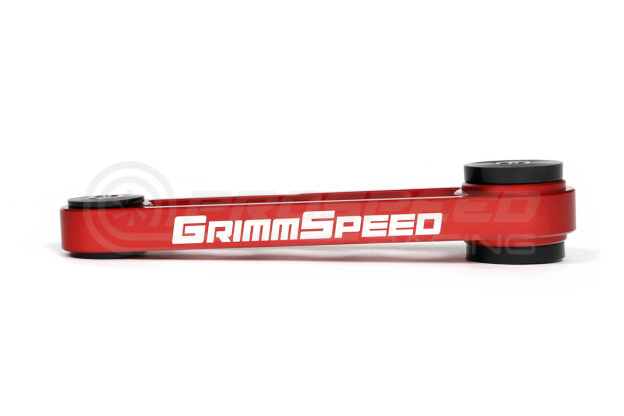 Grimmspeed Race Pitch Stop Mount w/92A Bushings Red