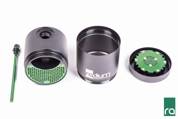 Radium Air Oil Separator w/RHD Bracket
