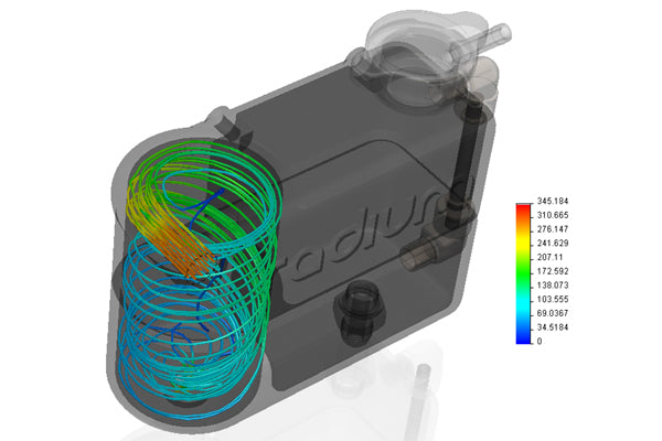Radium Coolant Expansion Tank Remote location