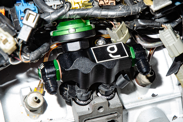 Radium Top Feed Conversion Primary Fuel Rail