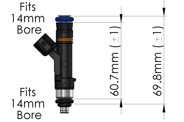 Radium Top Feed Conversion Secondary Fuel Rail