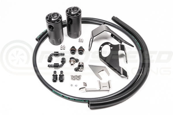 Radium Dual Fluid Lock Catch Can Kit - Nissan 370Z Z34 09-21 20-0525-FL | Pro Speed Racing