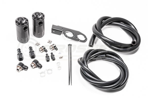 Radium Dual CCV/PCV Fluid Lock Catch Can Kit - Nissan 350Z Z33/Skyline V35/Infiniti V35 20-0729-FL