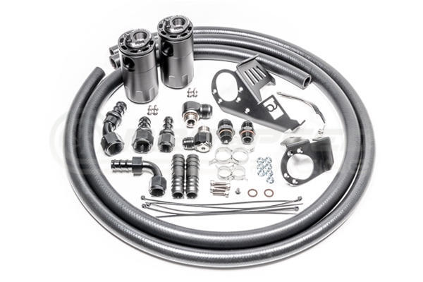 Radium Dual PCV/CCV Fluid Lock Catch Can Kit - Subaru WRX VB 22+ 20-0756-FL | Pro Speed Racing