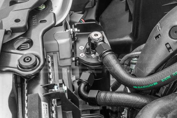 Radium Dual PCV/CCV Fluid Lock Catch Can Kit
