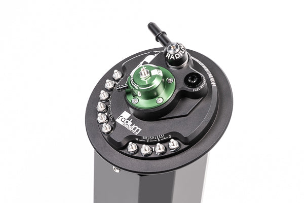 Radium Fuel Pump Hanger w/Integrated FPR