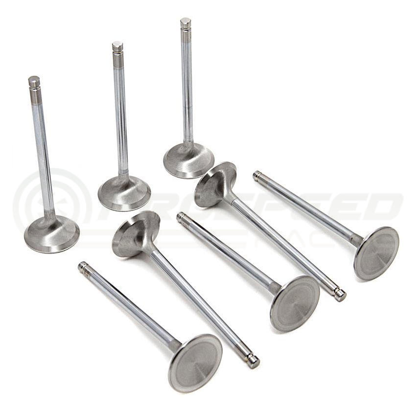 GSC 30.5mm (STD) Exhaust Valve Set of 8 - Mitsubishi Evo 1-9 (4G63) 2001-8 | Pro Speed Racing