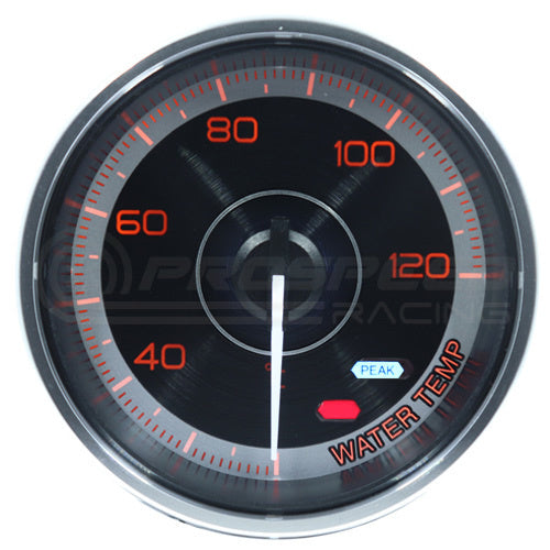 Prosport 52mm Crystal Series Water Temperature Gauge