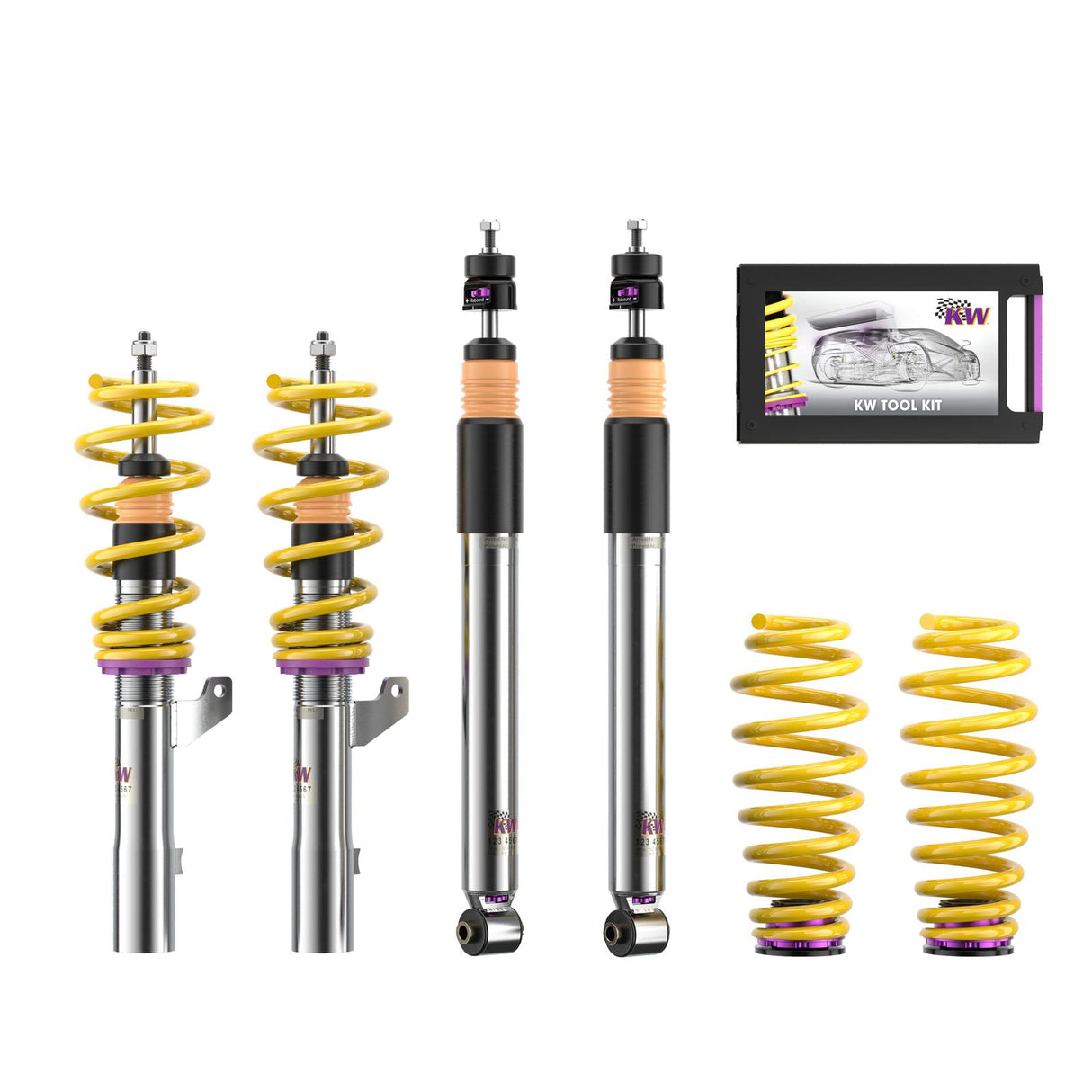 KW Suspension Variant 3 Inox Coilovers w/ Deactivation for Electronic Dampers