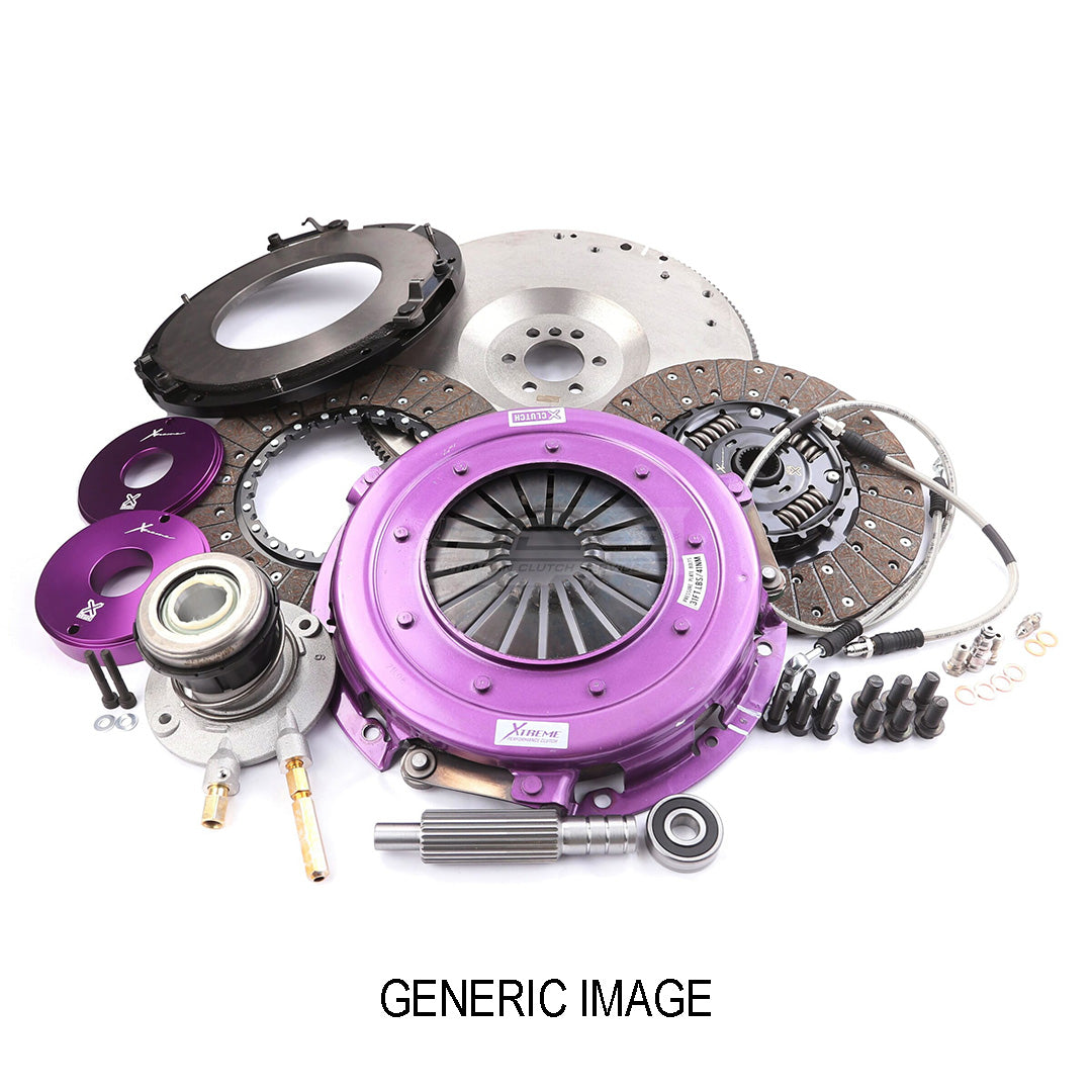 Xtreme 270mm Twin Plate Sprung Organic Clutch Kit incl. SMF & CSC