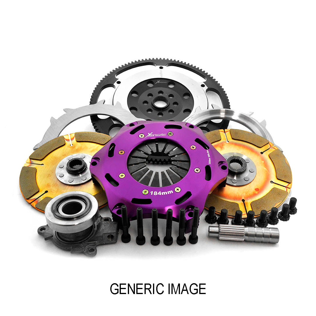 Xtreme 184mm Twin Plate Solid Ceramic Clutch Kit incl. Flywheel & CSC