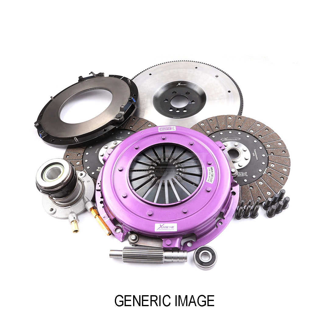 Xtreme 270mm Twin Plate Solid Organic Clutch Kit incl. Flywheel & CSC