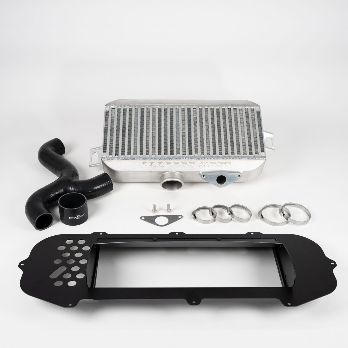 Process West Top Mount Intercooler Kit Black