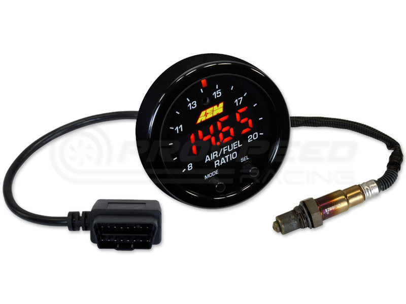 AEM 52mm X-Series Wideband UEGO AFR Gauge with OBDII Connectivity 30-0334