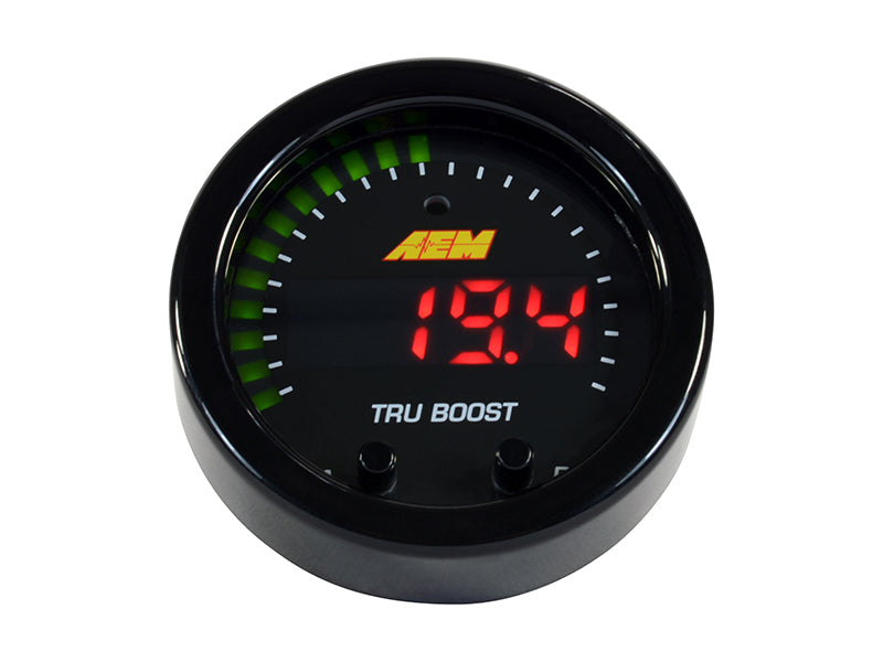 AEM 52mm Tru-BoostX Boost Controller Gauge