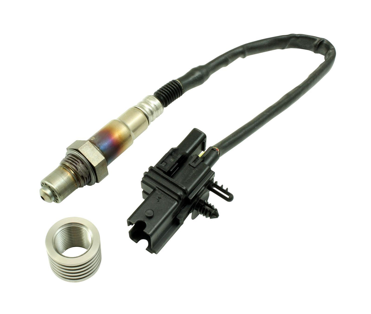 AEM Bosch LSU 4.2 Universal Wideband UEGO Sensor with Stainless Manifold Bung Install Kit 30-2063