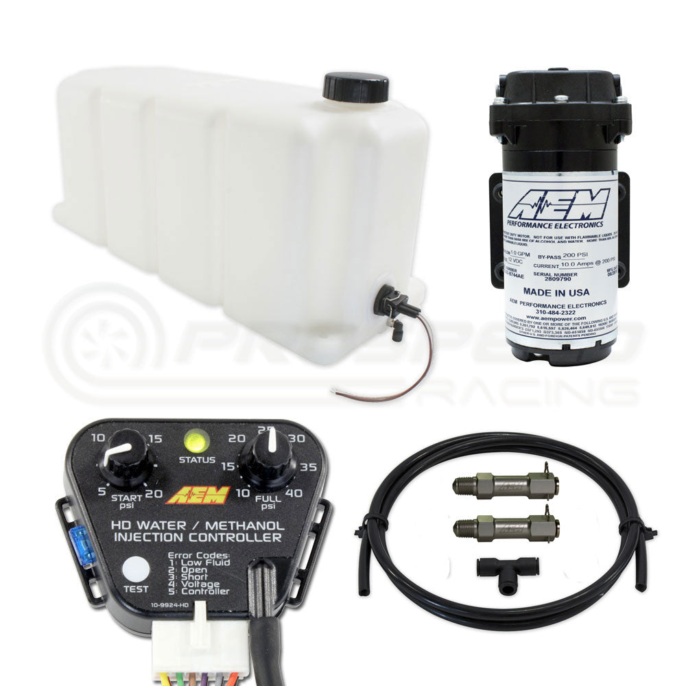 AEM V3 Diesel Water/Methanol Injection Kit w/40psi Controller, 5 Gallon Tank 30-3301
