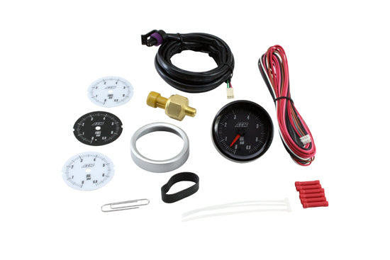 AEM 52mm Analog Fuel Pressure Gauge 0-15psi