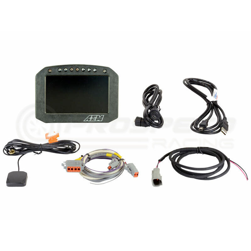 AEM CD-5F Carbon Flat Panel Digital Racing Dash Display 30-5600F