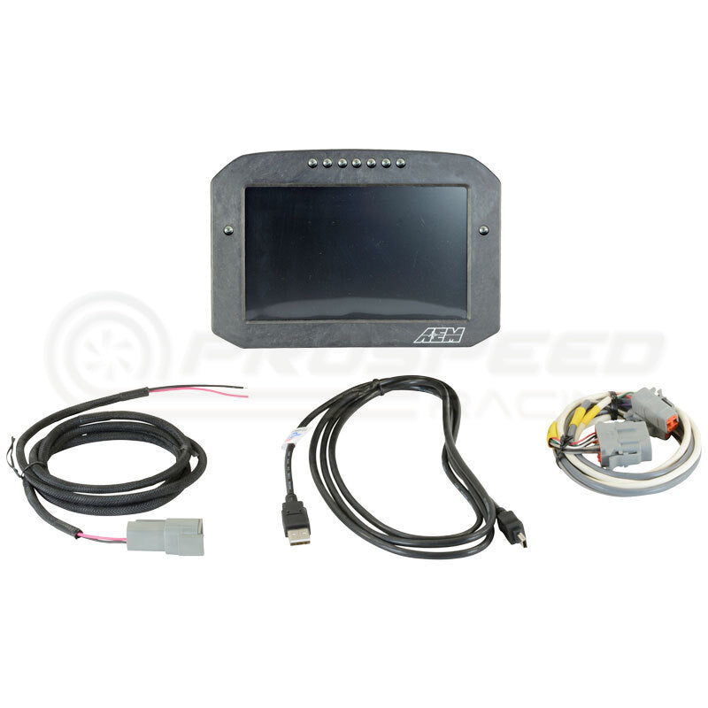 AEM CD-7F Carbon Flat Panel Digital Racing Dash Display 30-5700F
