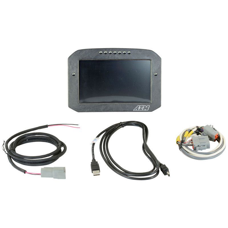 AEM CD-7F Carbon Flat Panel Digital Racing Dash Display