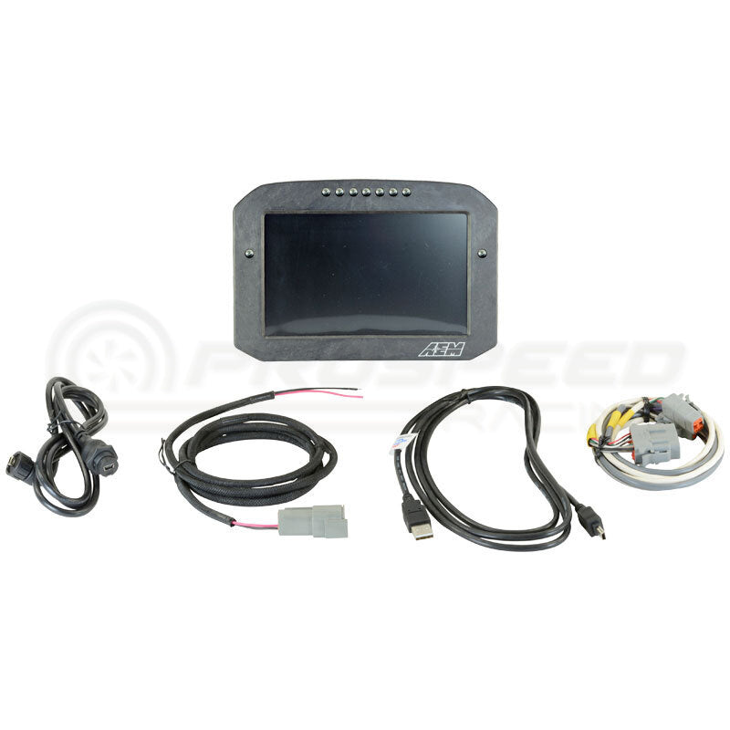 AEM CD-7F Carbon Flat Panel Digital Racing Dash Display 30-5700F