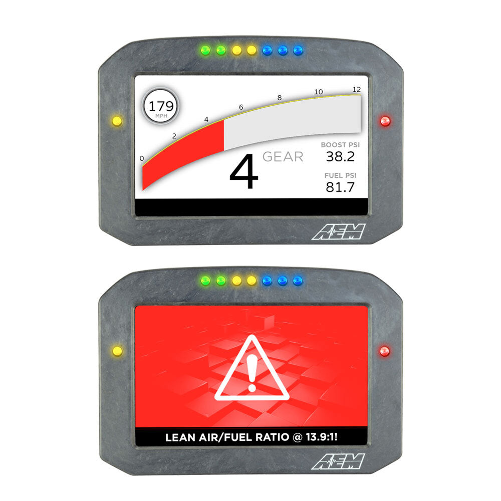 AEM CD-7F Carbon Flat Panel Digital Racing Dash Display