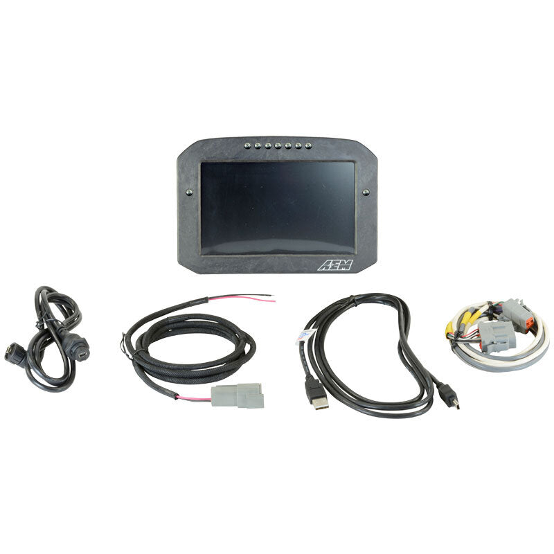 AEM CD-7F Carbon Flat Panel Digital Racing Dash Display