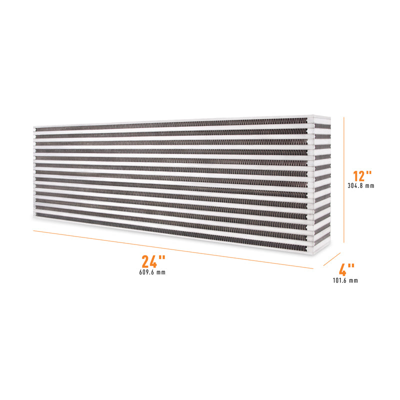 Mishimoto Universal Air-to-Air Race Intercooler Core - 24.00" x 12.00" x 4.00"