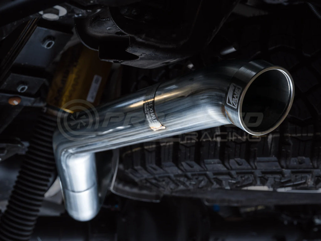 AWE Tuning 0FG Cat Back Exhaust w/Dual Bashguard No Tips