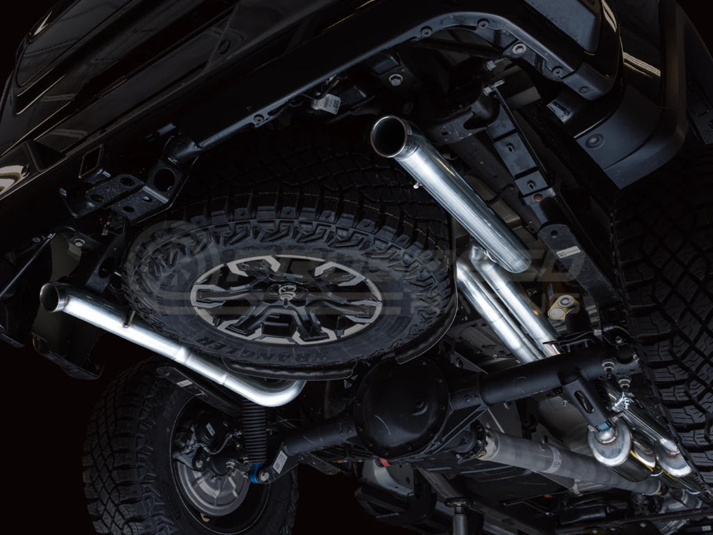 AWE Tuning 0FG Cat Back Exhaust w/Dual Bashguard No Tips