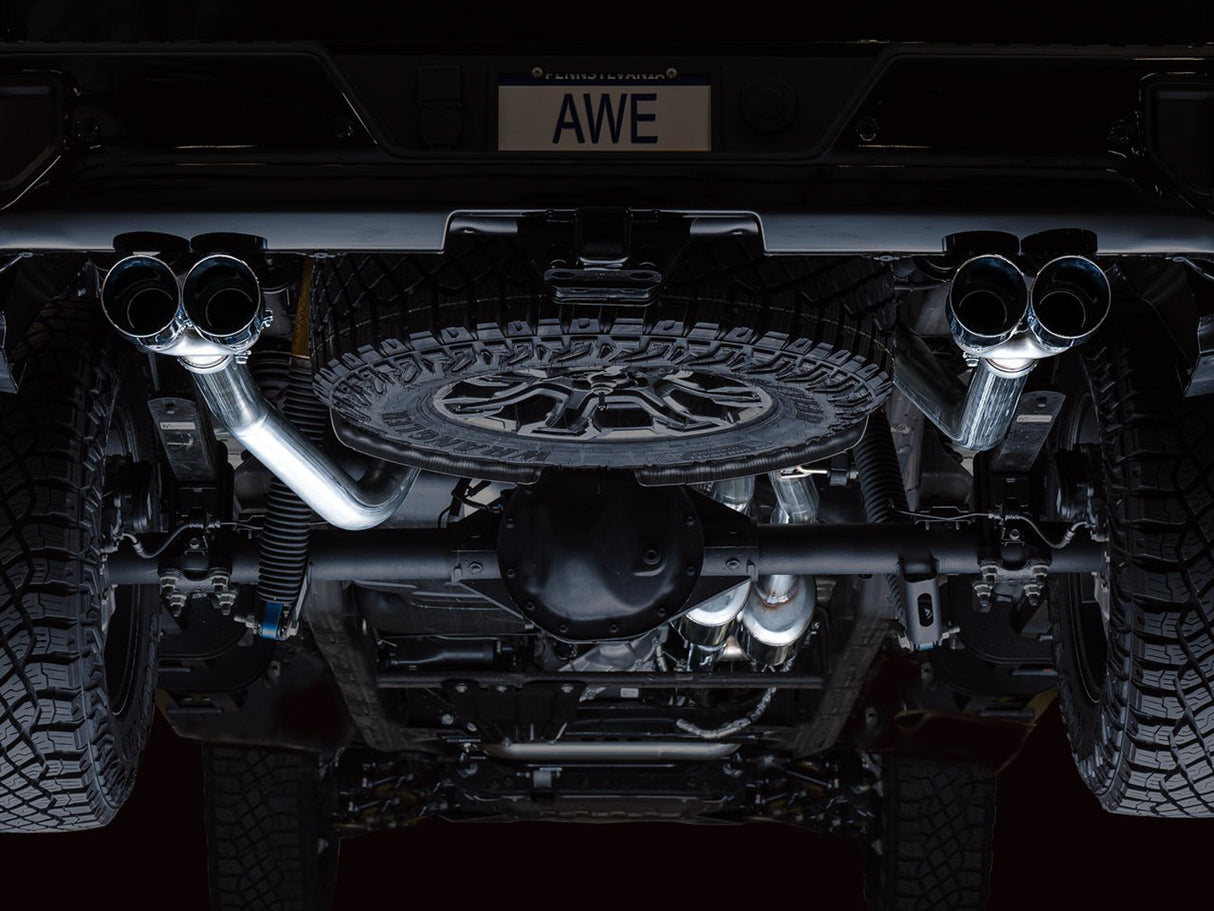 AWE Tuning 0FG Cat Back Exhaust System w/ Tips