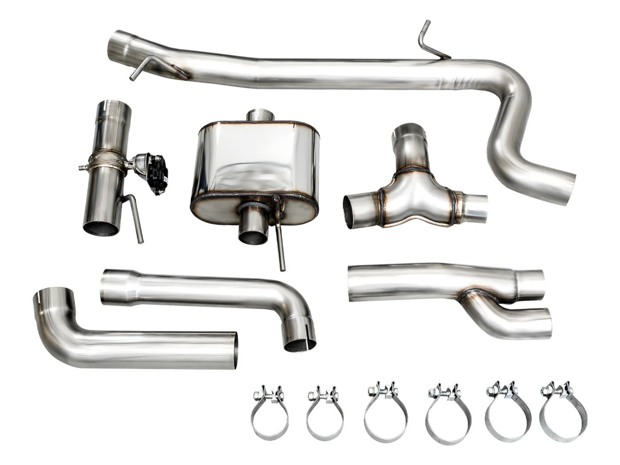 AWE Tuning SwitchPath Cat Back Exhaust System parts 5