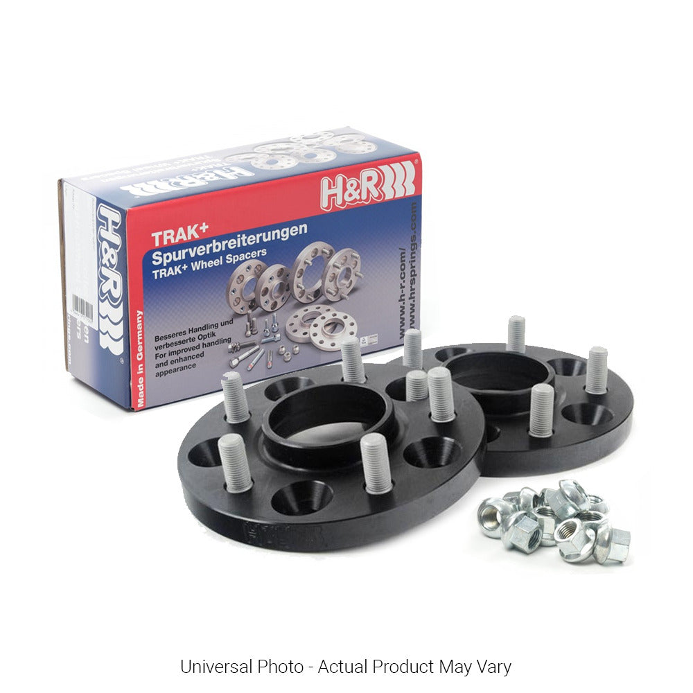 H&R Trak+ DRM Wheel Spacers PAIR 15mm Black - Ford Focus RS Mk2 LV/Mk3 LZ 3035634SW | Pro Speed Raci